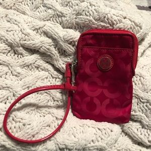 Coach wristlet